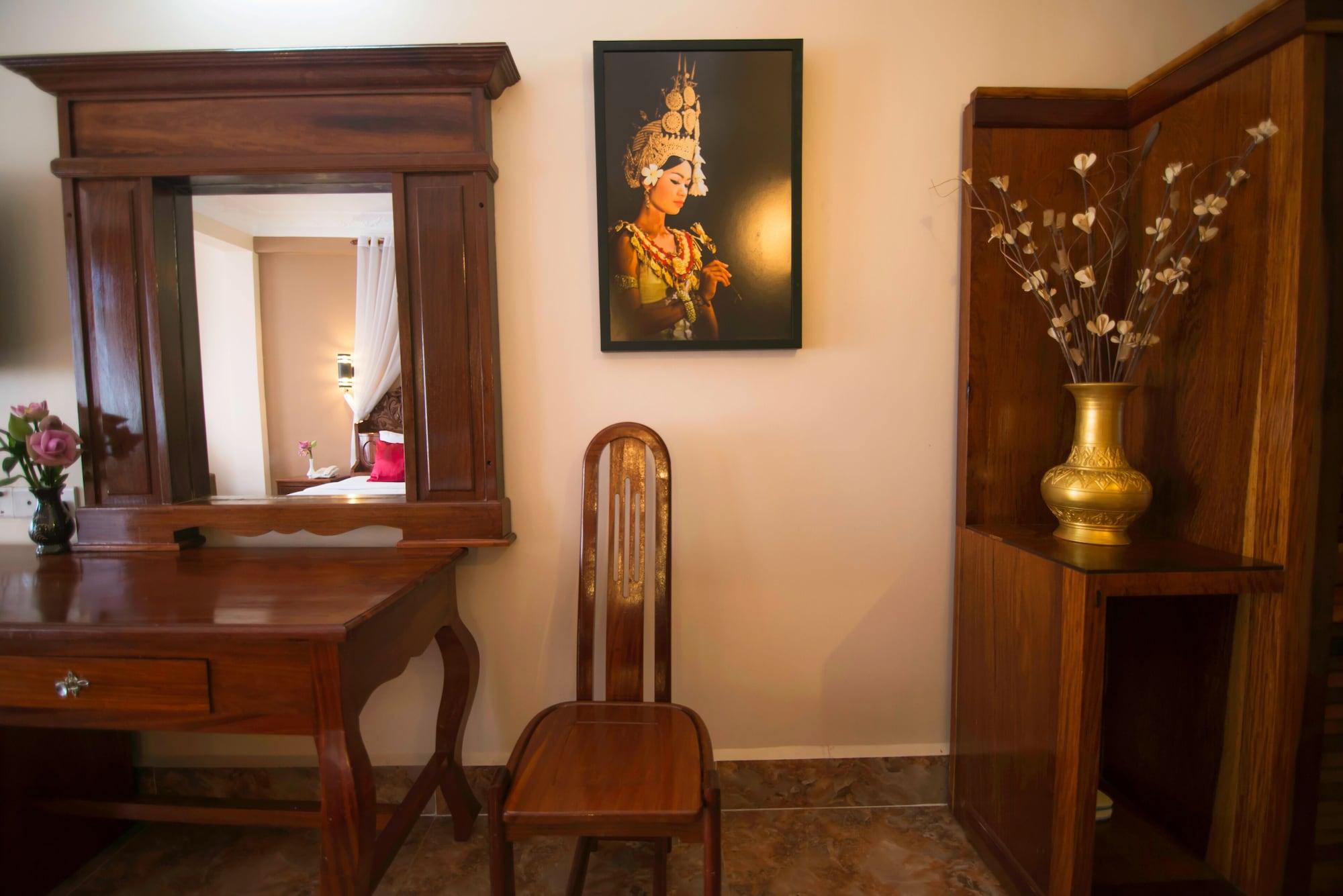 Reaksmey Chanreas Hotel Siem Reap Bagian luar foto