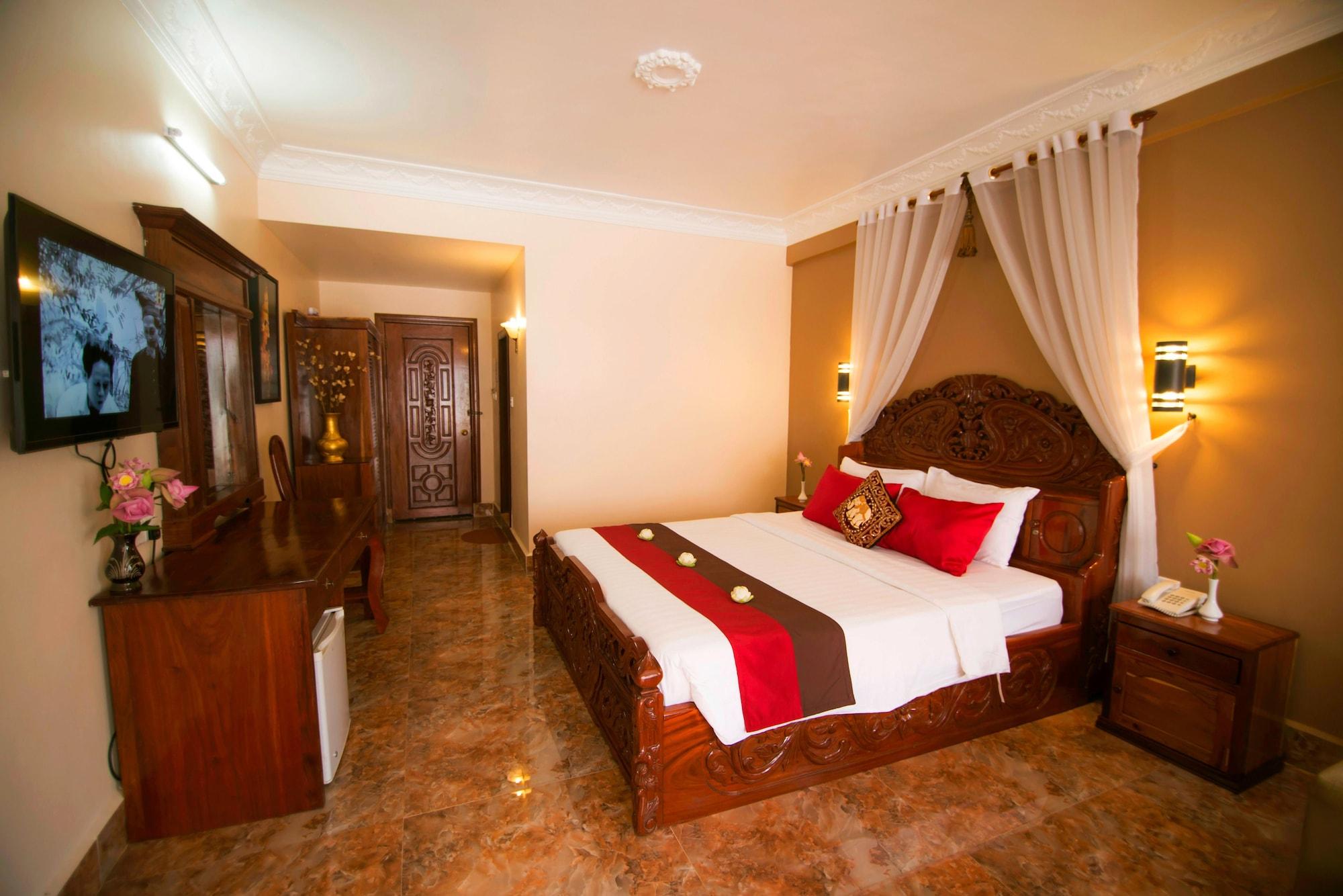 Reaksmey Chanreas Hotel Siem Reap Bagian luar foto