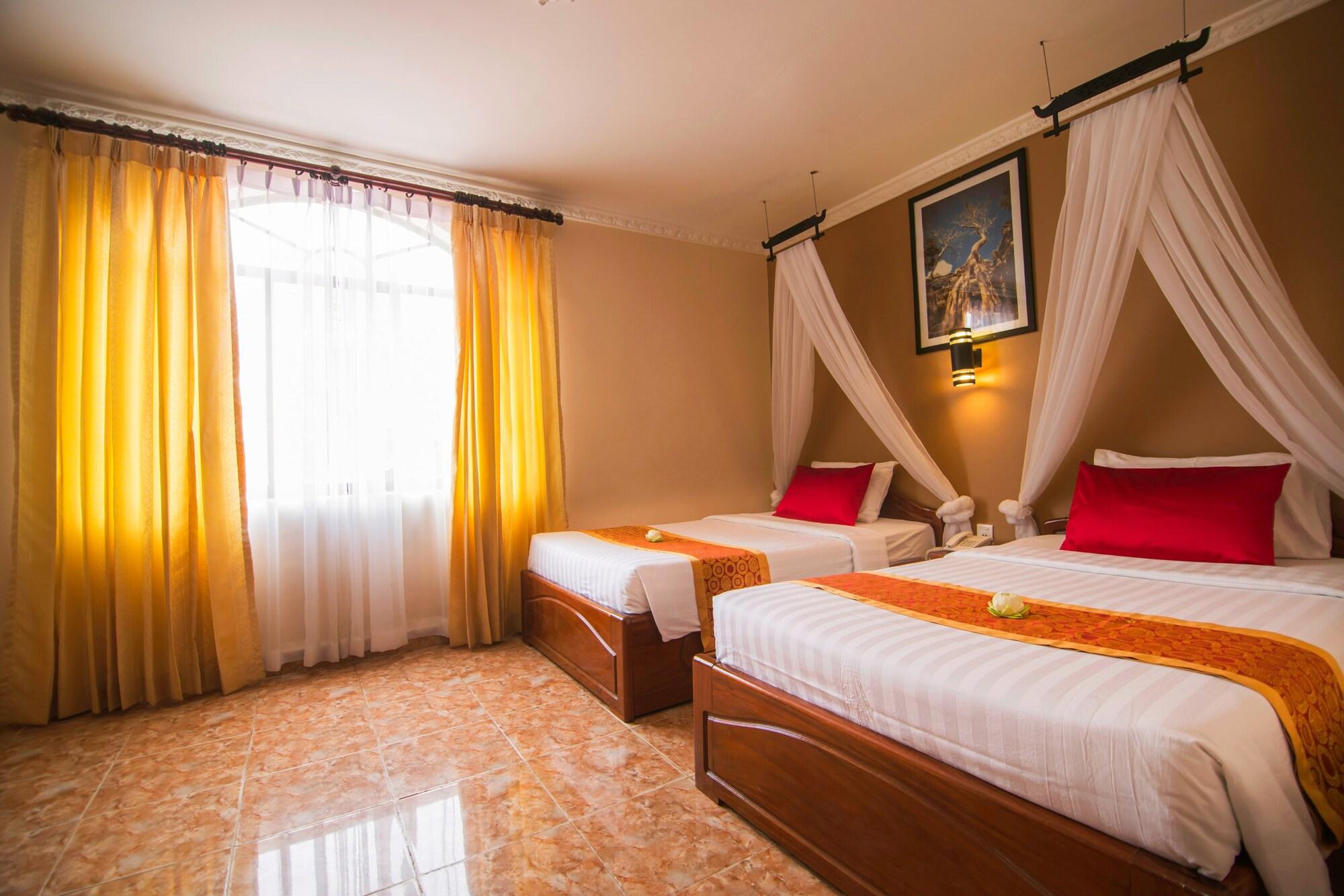 Reaksmey Chanreas Hotel Siem Reap Bagian luar foto