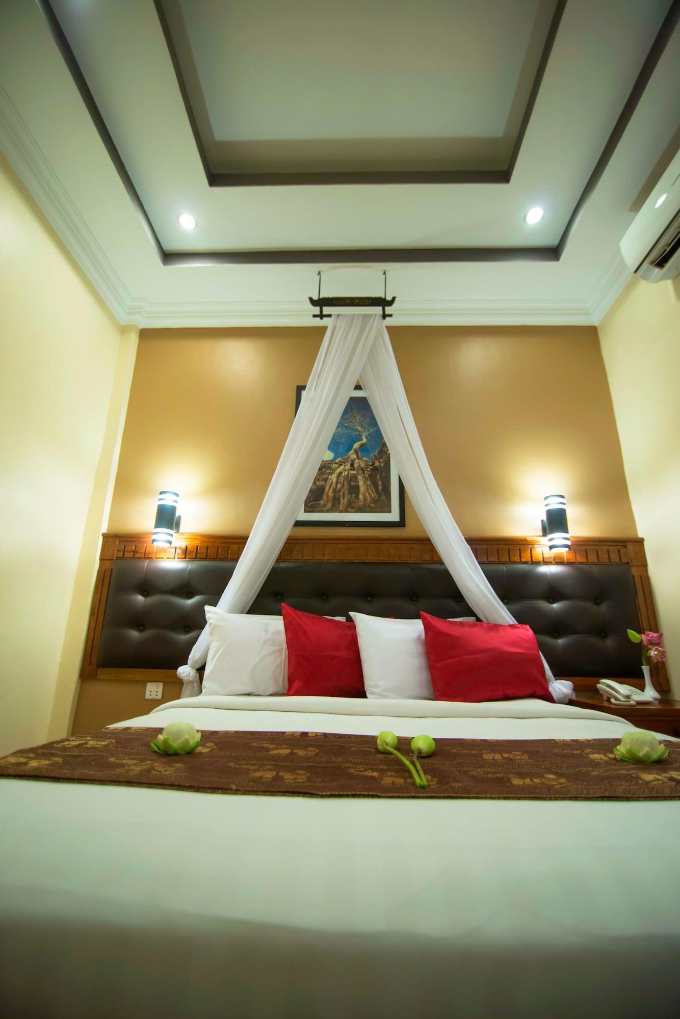 Reaksmey Chanreas Hotel Siem Reap Bagian luar foto