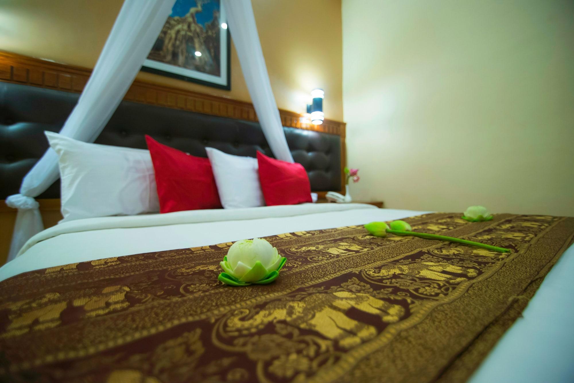 Reaksmey Chanreas Hotel Siem Reap Bagian luar foto