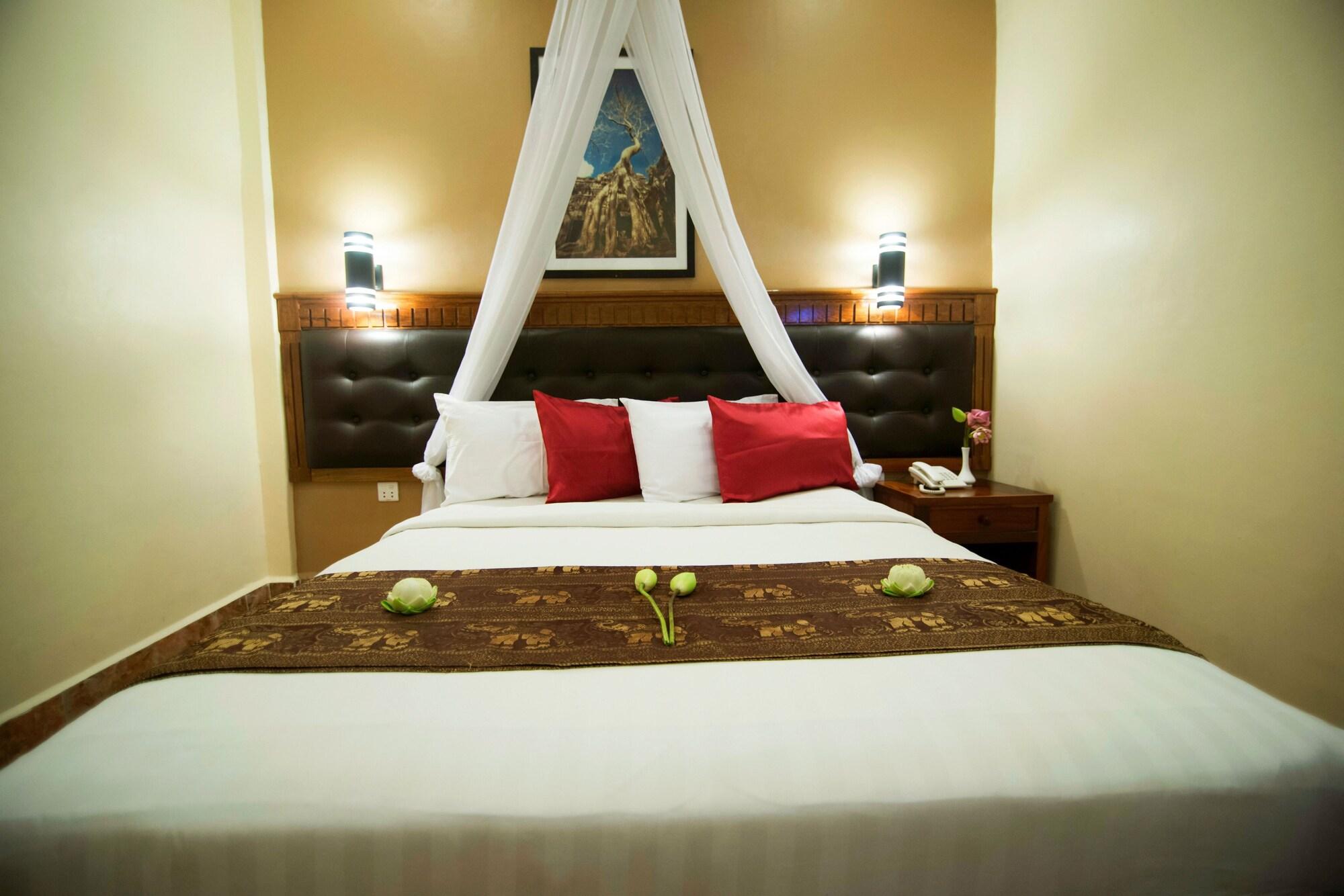 Reaksmey Chanreas Hotel Siem Reap Bagian luar foto