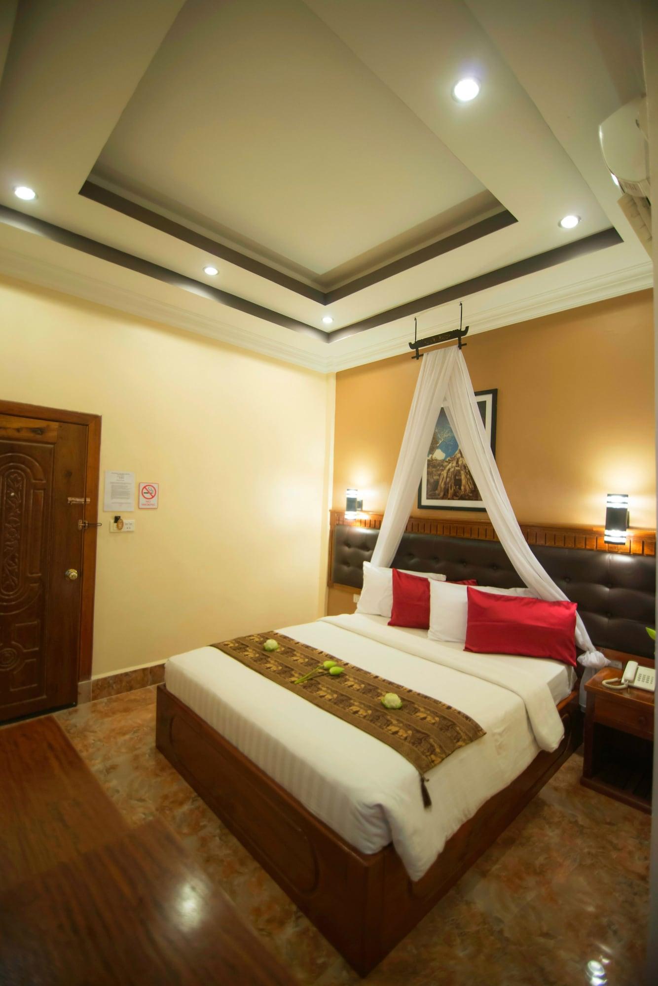 Reaksmey Chanreas Hotel Siem Reap Bagian luar foto