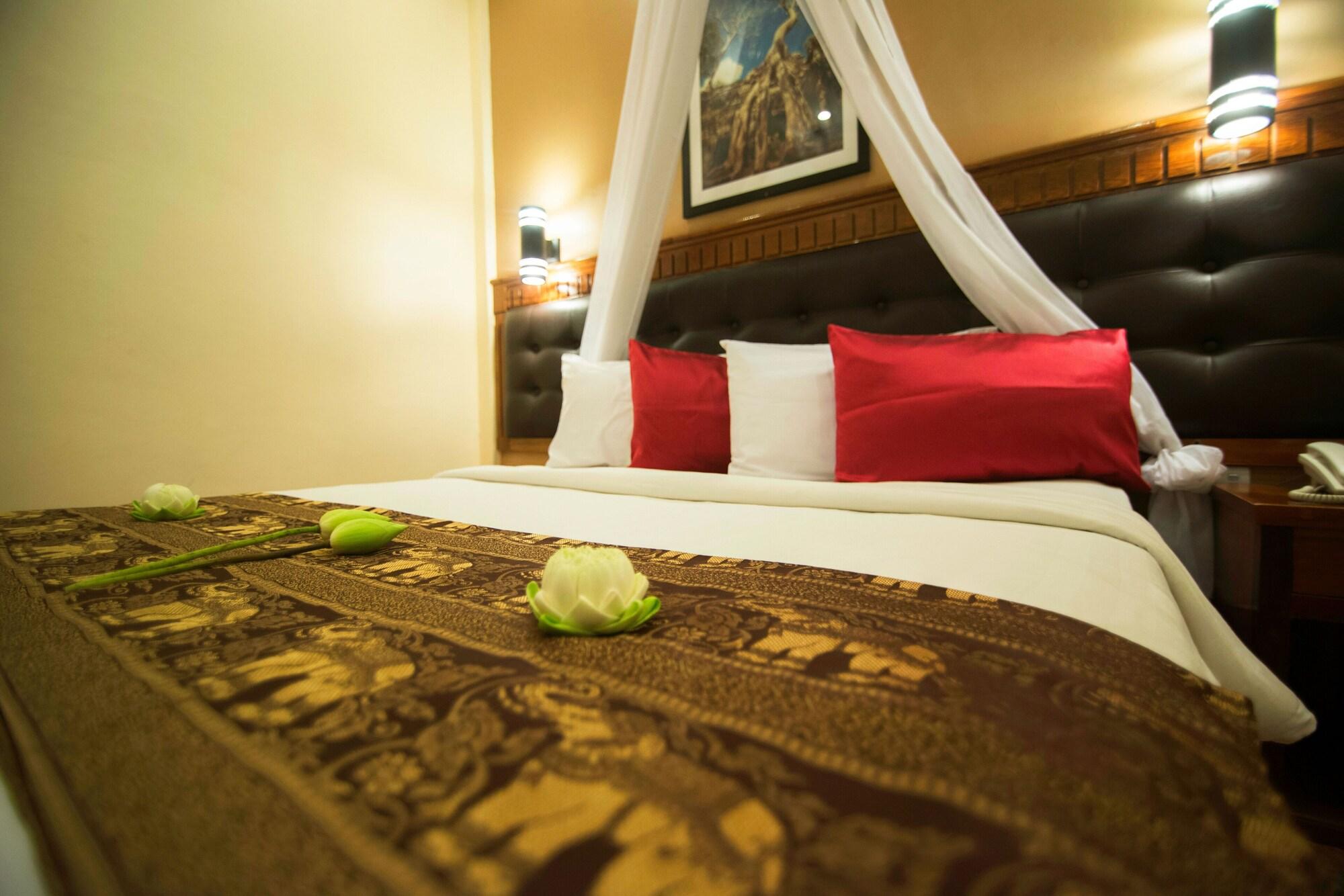 Reaksmey Chanreas Hotel Siem Reap Bagian luar foto