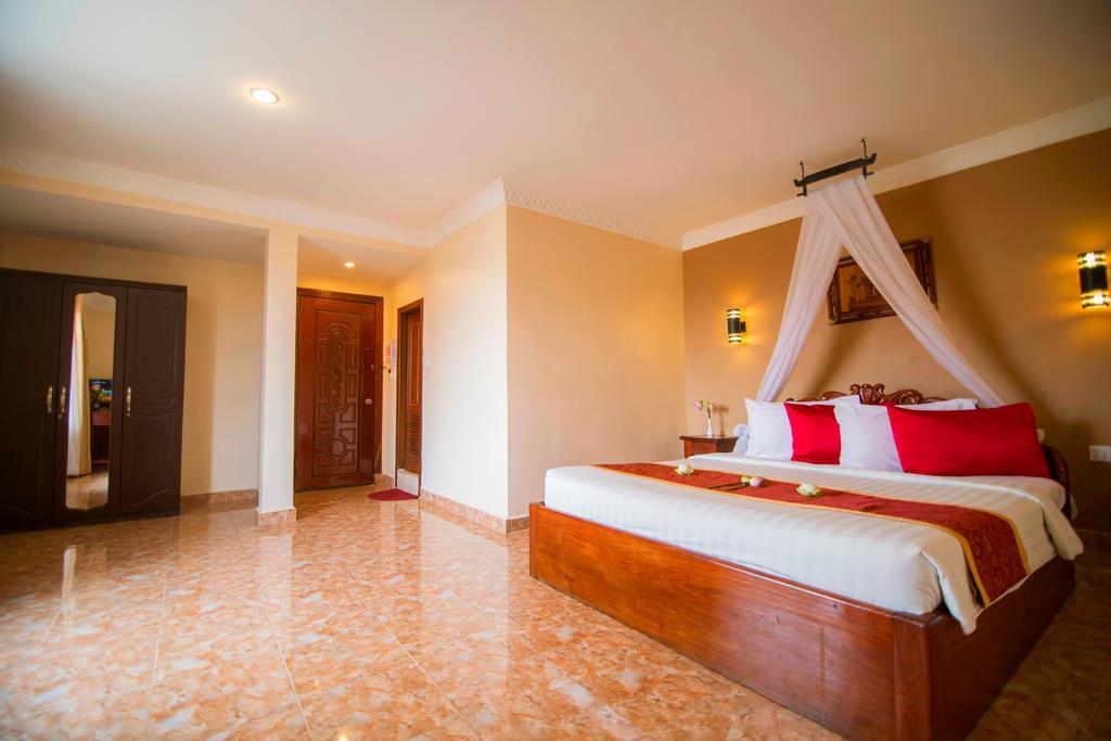 Reaksmey Chanreas Hotel Siem Reap Bagian luar foto