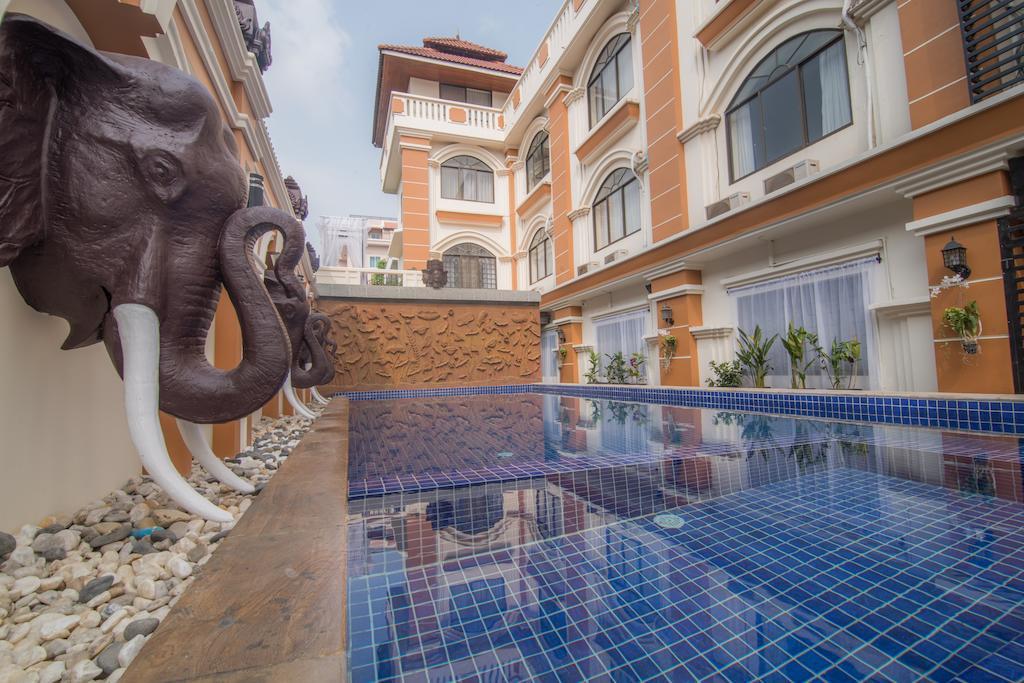 Reaksmey Chanreas Hotel Siem Reap Bagian luar foto