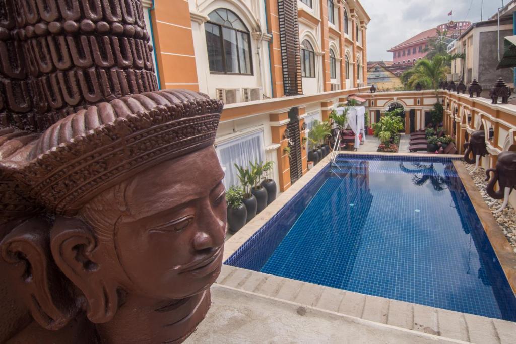 Reaksmey Chanreas Hotel Siem Reap Ruang foto