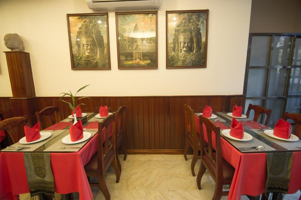 Reaksmey Chanreas Hotel Siem Reap Bagian luar foto