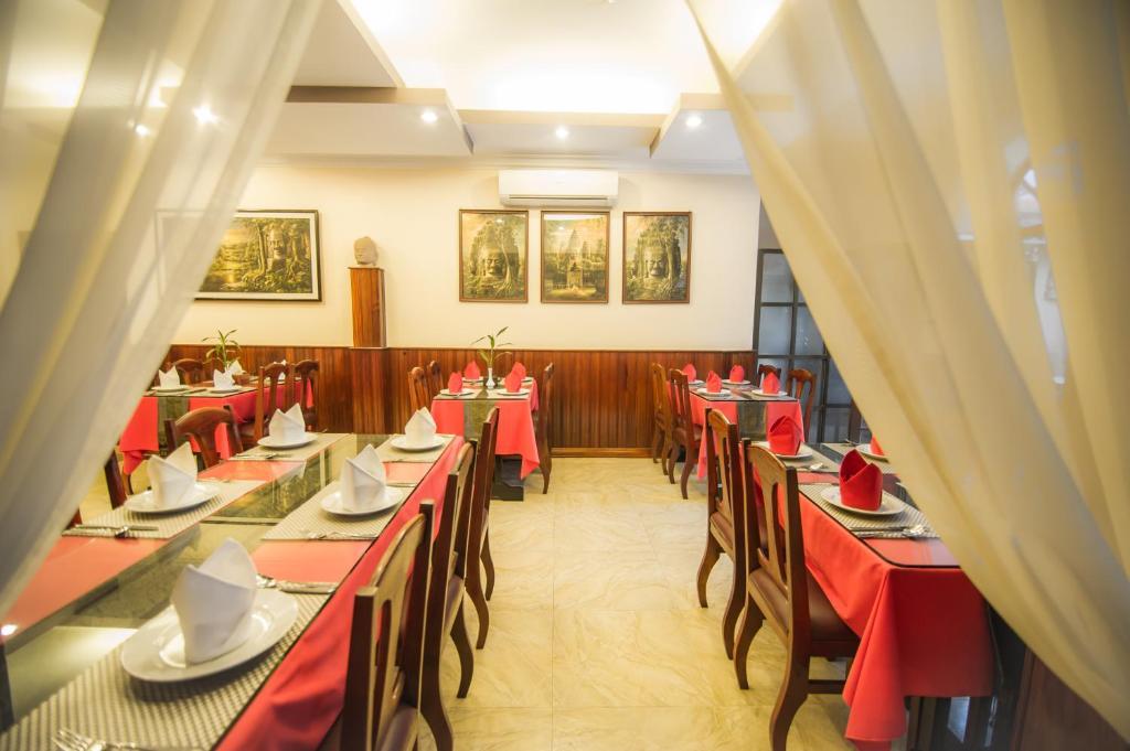 Reaksmey Chanreas Hotel Siem Reap Bagian luar foto