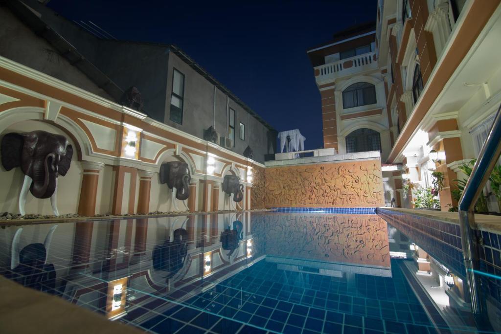 Reaksmey Chanreas Hotel Siem Reap Bagian luar foto